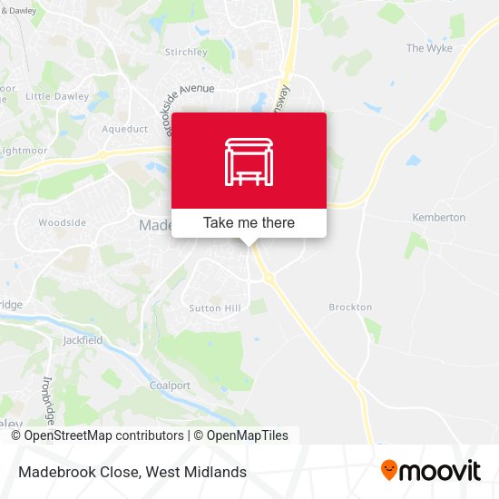 Madebrook Close map