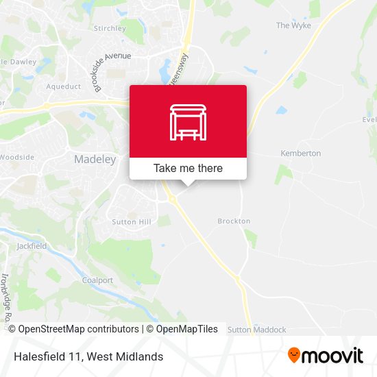 Halesfield 11 map