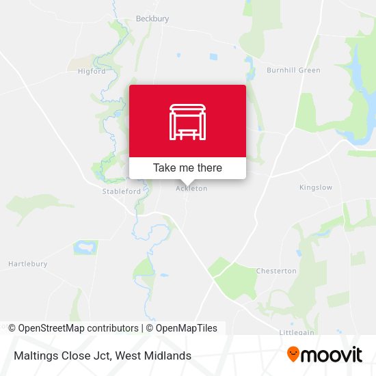 Maltings Close Jct map