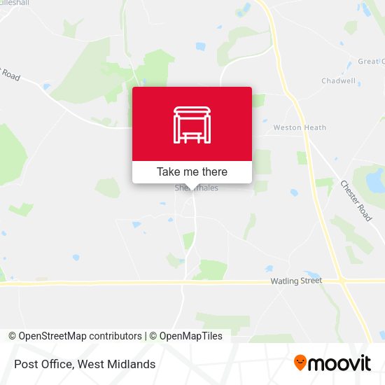 Post Office map