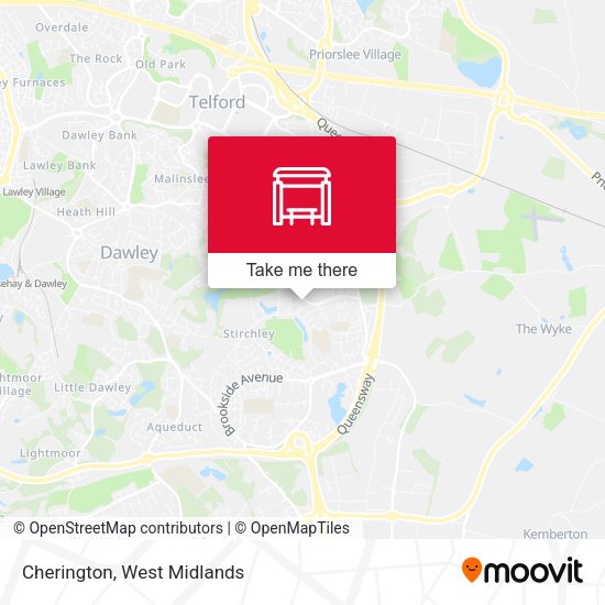 Cherington map