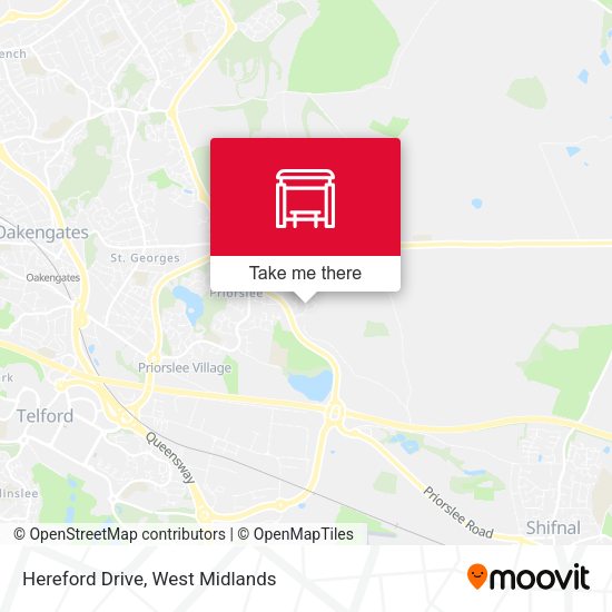 Hereford Drive map