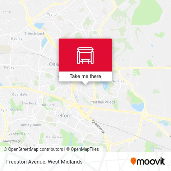 Freeston Avenue map