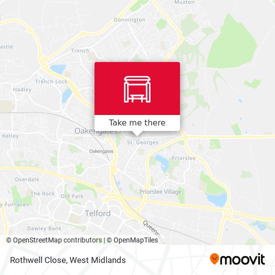 Rothwell Close map