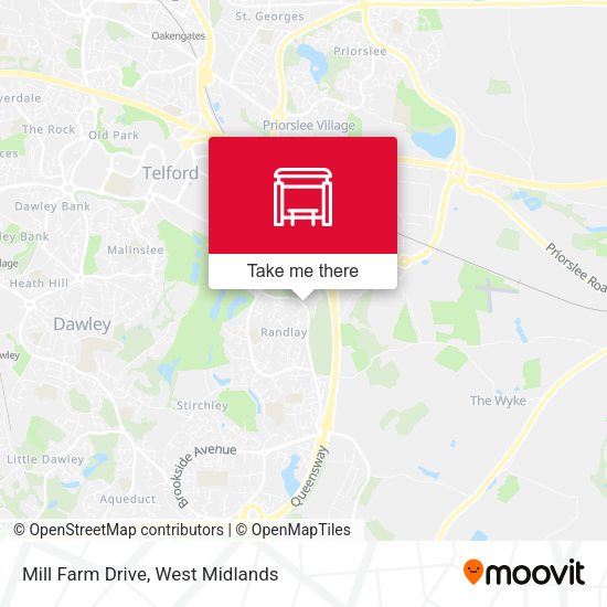 Mill Farm Drive map