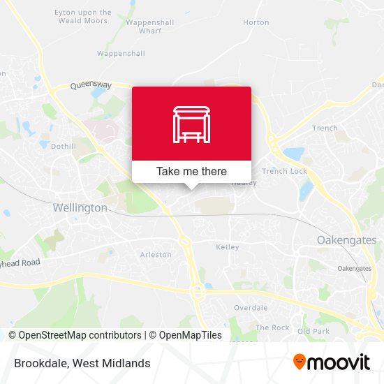 Brookdale map