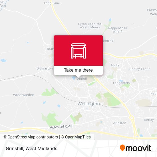 Grinshill map