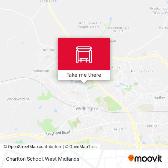 Charlton School map