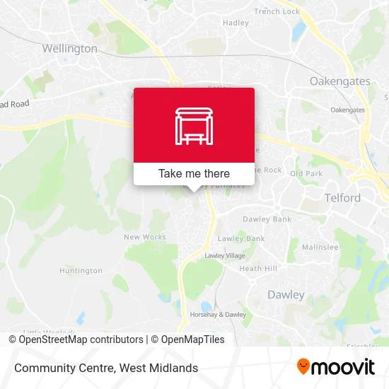 Community Centre map