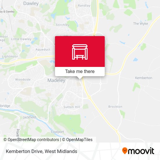 Kemberton Drive map