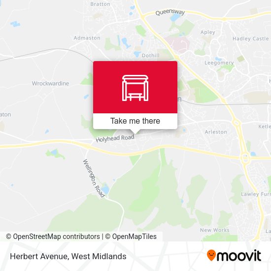 Herbert Avenue map