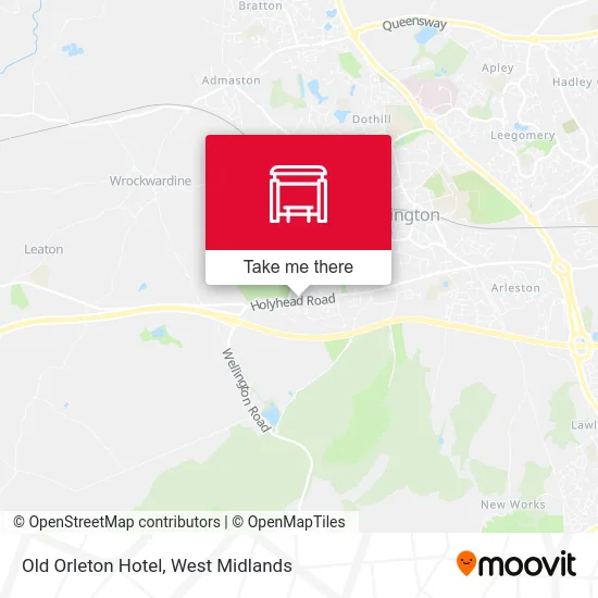 Old Orleton Hotel map