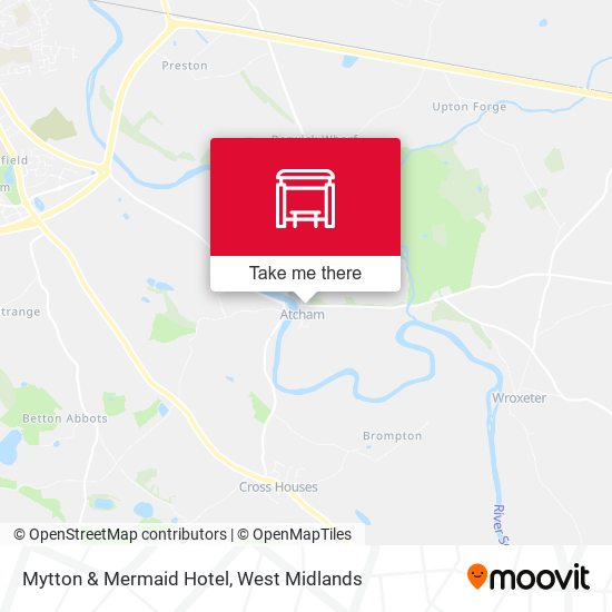 Mytton & Mermaid Hotel map