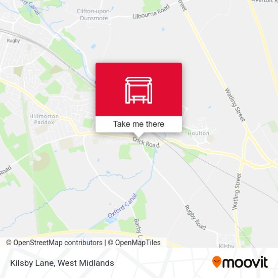 Kilsby Lane map