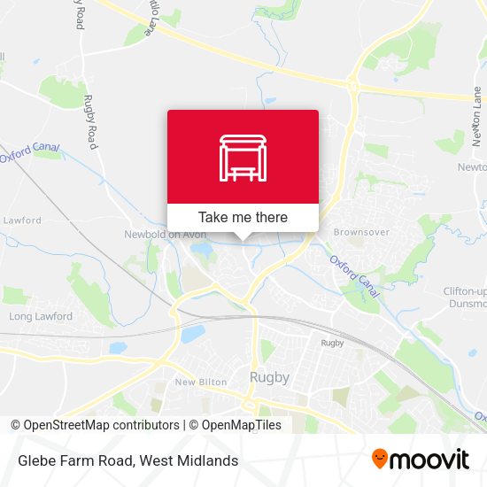 Glebe Farm Road map
