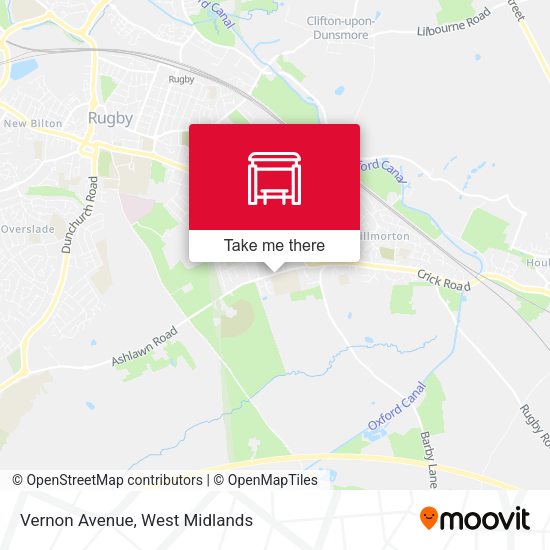 Vernon Avenue map