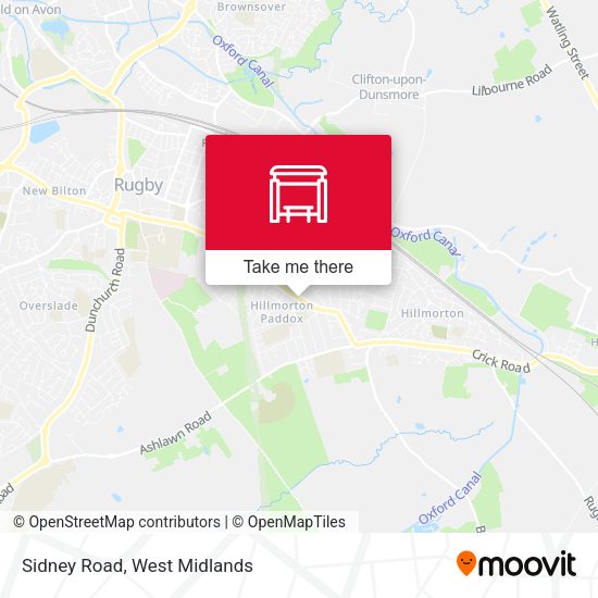 Sidney Road map
