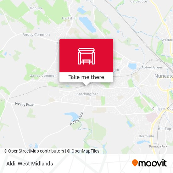 Aldi map