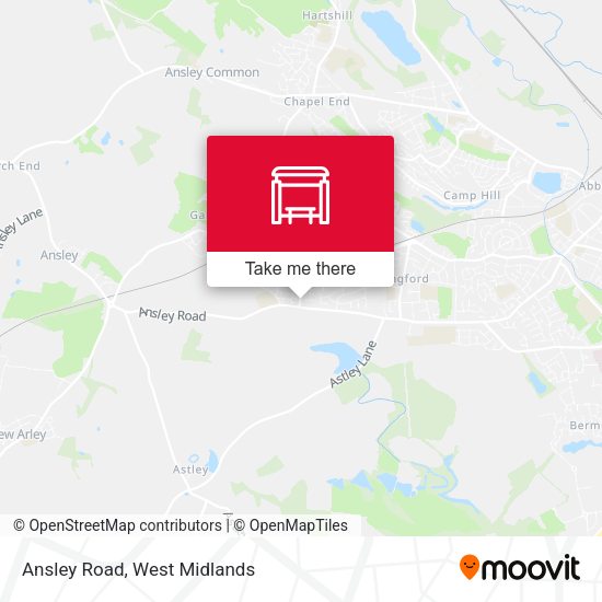 Ansley Road map