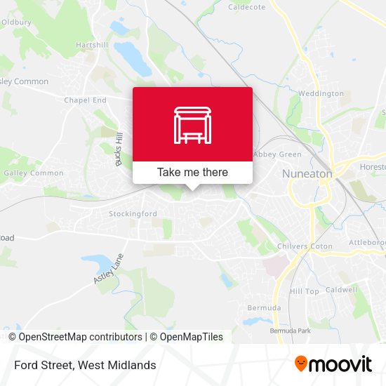 Ford Street map