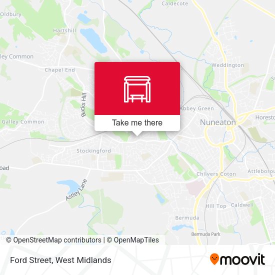Ford Street map