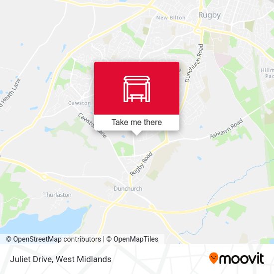 Juliet Drive map