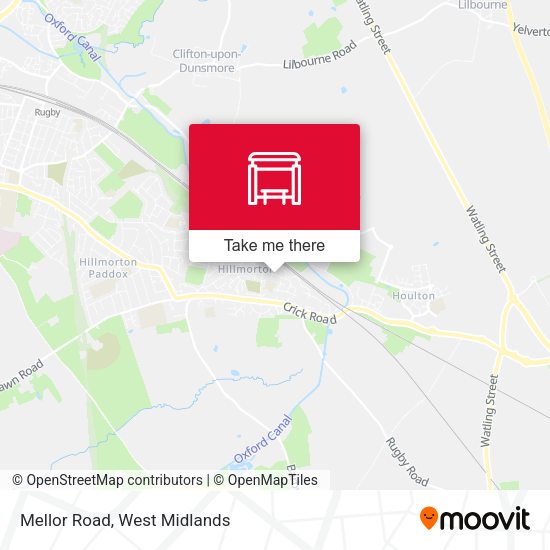 Mellor Road map