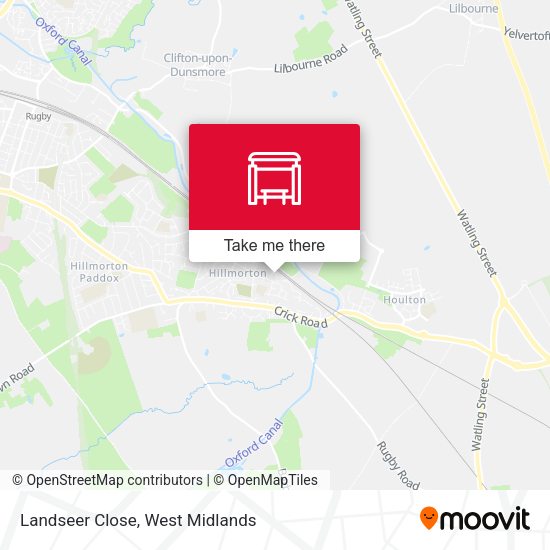 Landseer Close map