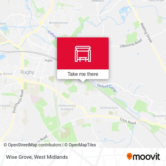 Wise Grove map