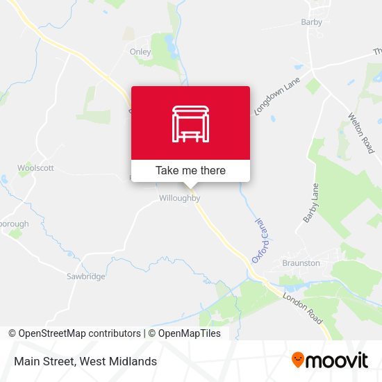 Main Street map