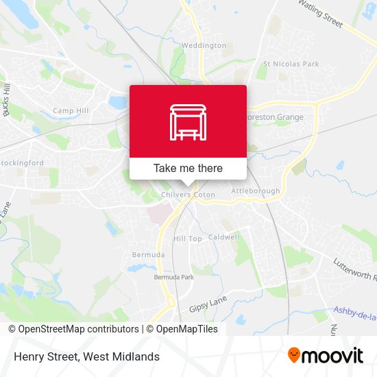 Henry Street map