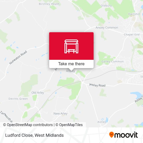 Ludford Close map