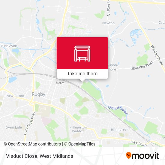 Viaduct Close map
