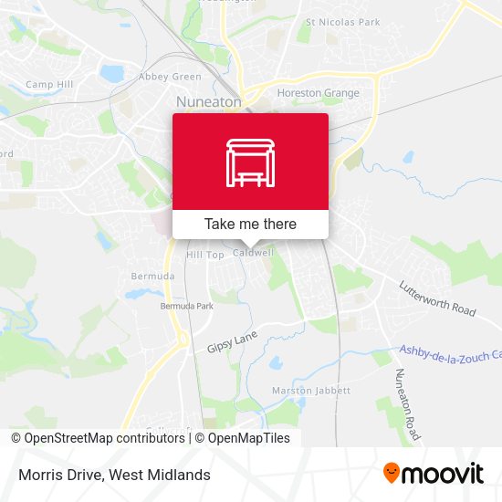 Morris Drive map