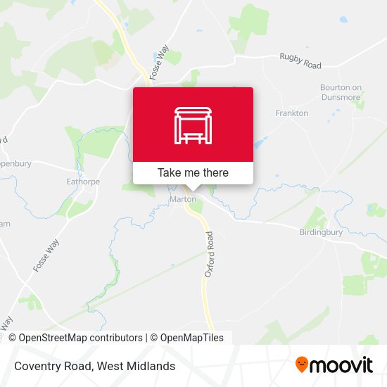 Coventry Road map