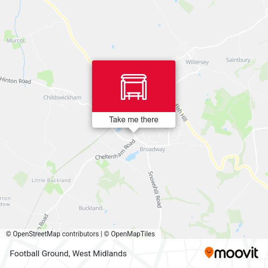 Football Ground map