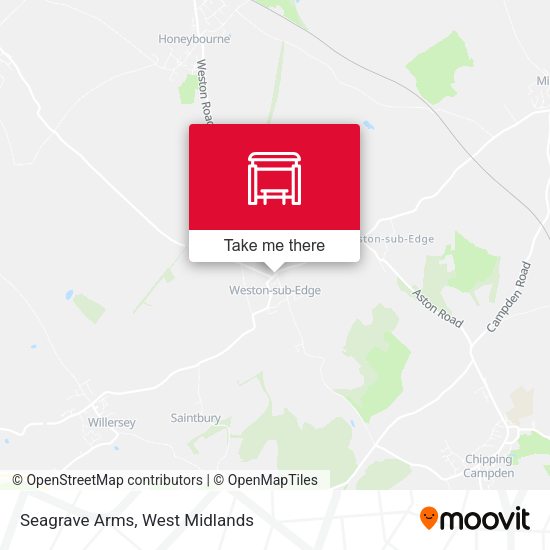 Seagrave Arms map