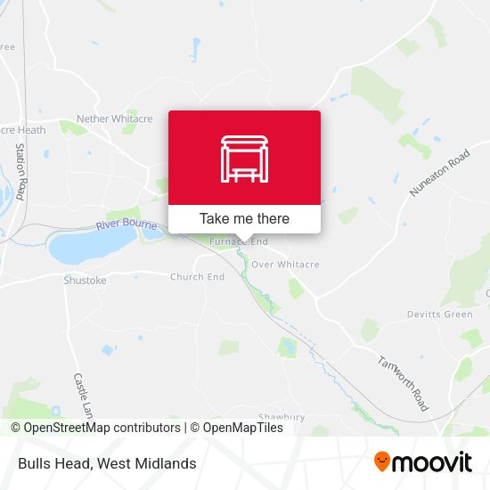 Bulls Head map