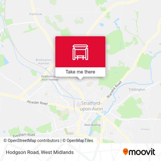 Hodgson Road map