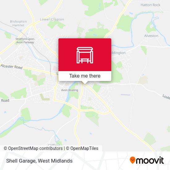 Shell Garage map