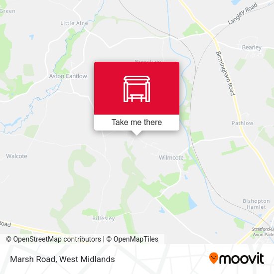 Marsh Road map