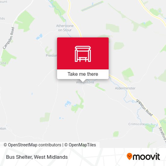 Bus Shelter map