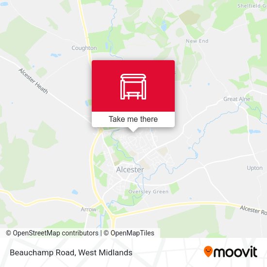 Beauchamp Road map
