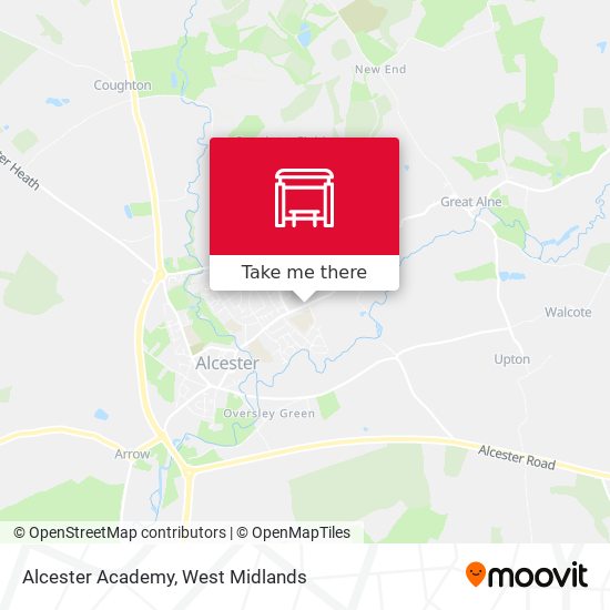 Alcester Academy map