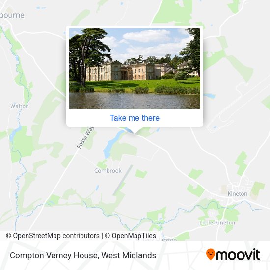 Compton Verney House map