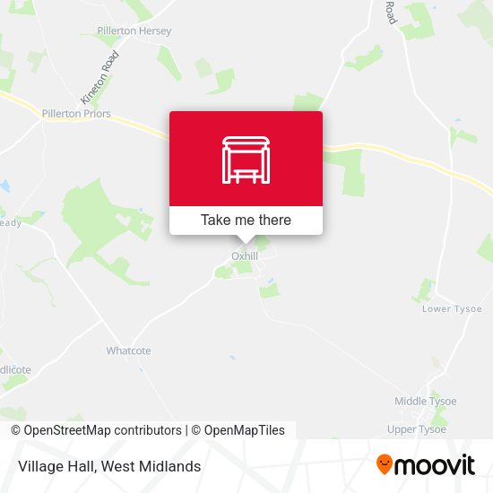 Village Hall map