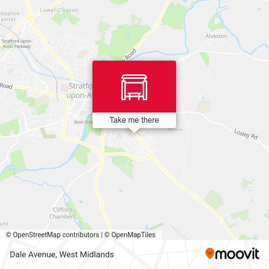 Dale Avenue map