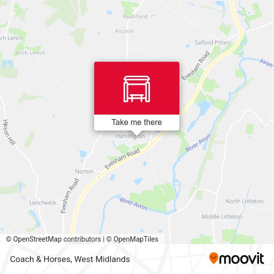 Coach & Horses map