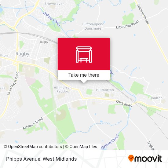 Phipps Avenue map