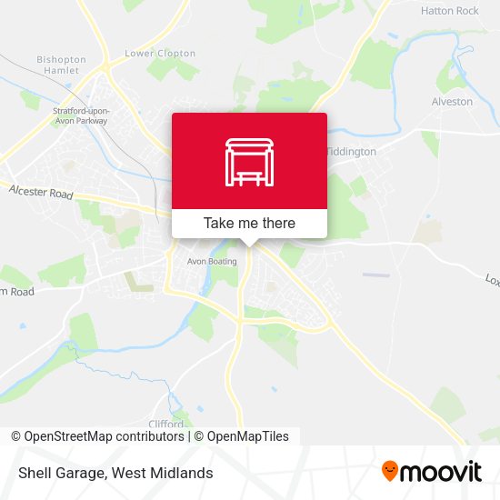 Shell Garage map